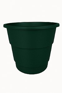 Vaso Plástico Antidengue Gradiente Colibri 26cm Verde Escuro