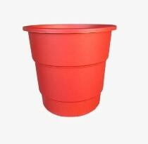 Vaso Plástico Antidengue Gradiente Colibri 26cm Vermelho