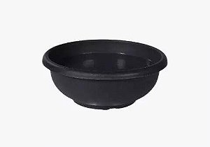 Vaso Napoli 19 cm 1 Litro Preto