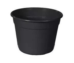 Vaso Nº 02 Tropical 1,65 Litros 12 cm Preto