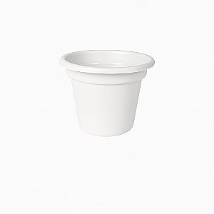 Vaso Nº 05 Tropical 11,5 Litros 27,5 cm Branco