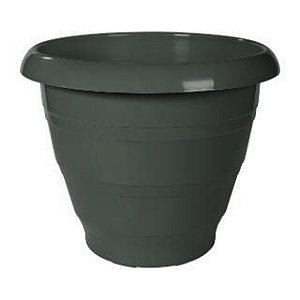 Vaso Nº06 Tropical  27,5 litros 34,5 cm Preto