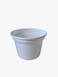 Vaso Nº 03 Tropical 3,8 Litros 16 cm Branco