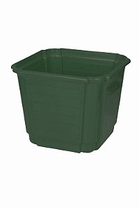 Cachepô Floreira Plástico Colibri 21,36 Litros 35 cm Verde Escuro