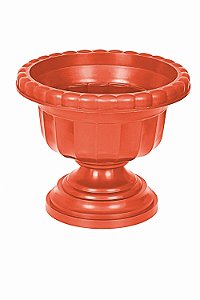 Cachepô Taças Plástico Colibri 4,89 Litros 26 cm Terracota