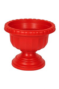 Cachepô Taças Plástico Colibri 4,89 Litros 26 cm Vermelho Ferrari