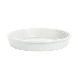 Prato Plástico Para Vaso 20 cm Mármore