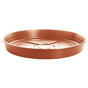 Prato Plástico Para Vaso 43 cm Terra Cota