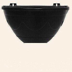 Vaso de Parede Nº 01 Preto