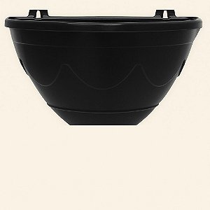 Vaso de Parede Nº 02 Preto