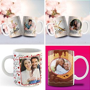 Canecas Personalizadas com foto e frase.