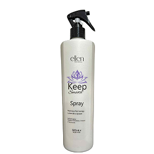 24 Unidades Realinhamento capilar Keep smooth spray orgânico-500ml