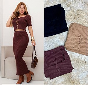 Conjunto Tricô Modal