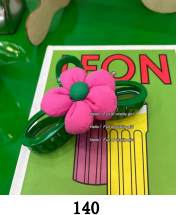 Pregadeira Flor Rosa