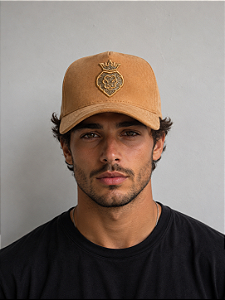 Boné Snapback King of Kings – Camurça Premium