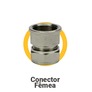 Conector Fêmea 26mm x 1" Móvel Termomax