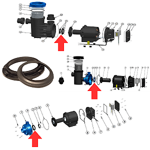 Kit Vedação de Contrafluxo Syllent - 3D1002A