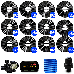 Kit Aquecedor Solar Piscina para 48.000 Litros
