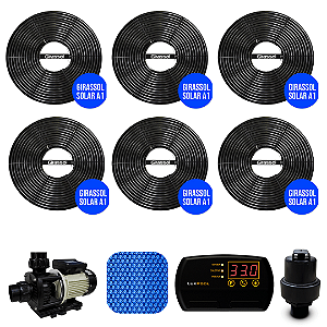 Kit Aquecedor Solar Piscina para 24.000 Litros