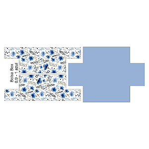 PAINEL BOLSA BOX 0.9 - 1 AZUL