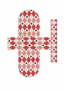 PAINEL MINI CHAVEIRO 1.0 - 1 VERMELHO