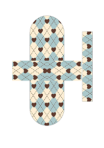 PAINEL MINI CHAVEIRO 1.0 - 2 AZUL