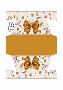 PAINEL NECESSARIE BOX TRAPEZIO 1.1 - 2 MOSTARDA