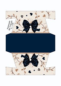 PAINEL NECESSARIE BOX TRAPEZIO 1.1 - 5 AZUL MARINHO