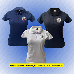 Camiseta Gola Polo Baby Look