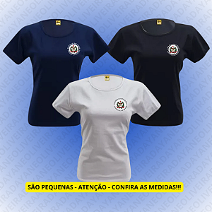 Camiseta Gola Redonda - Baby Look