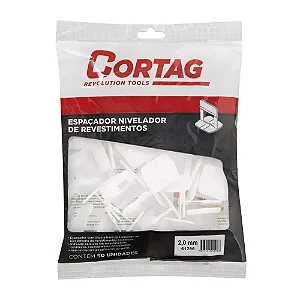 Espaçador Nivelador 2,0 mm Pacote Com 50un Cortag