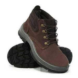 Botina De Amarrar Nobuck Café Número 38,39,40,41,42,43,44 Fixtil