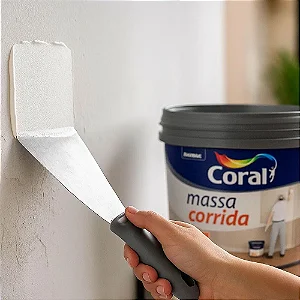 Massa Corrida Branca 5,7kg Coral