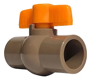 Registro Válvula De Esfera Pvc Soldável 3/4 25mm
