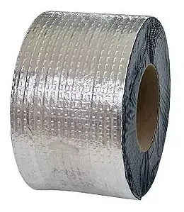 Fita Multiuso Autoadesivo Tapa Goteira 10x10m Aluminio Viap0i