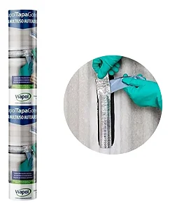 Fita Multiuso Autoadesivo Tapa Goteira Aluminio 94x10m Viapol