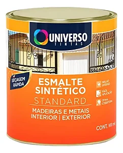 Tinta Esmalte Sintetico Branco Brilhante 900ml Universo