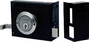 Fechadura P portão Stam 701/100 SOBREPOR Cor Preto