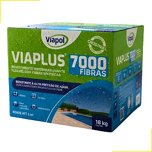 Impermeabilizante Viapol Viaplus 7000 Flexivel Caixa 18kg