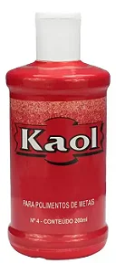 Kaol Polidor 200ml Para Metais Limpa Prata Original