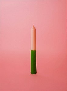 Caule Rosa nude + Verde musgo