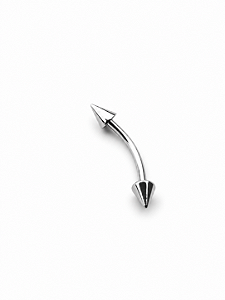 Barbell curvo spike 12mm
