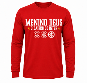 CAMISA MANGA LONGA - MENINO DEUS