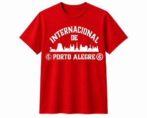 CAMISA MANGA CURTA - INTERNACIONAL DE PORTO ALEGRE