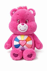 PELUCIA URSINHOS CARINHOSOS 30CM CORAÇÃO ESPERANÇOSO MINISO