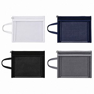 PASTA DE DOCUMENTOS A4 DE MALHA DUPLA CAMADA MINISO