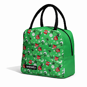 BOLSA TÉRMICA MINECRAFT (VERDE)