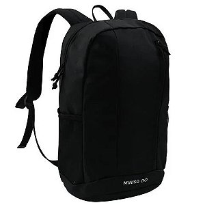 MOCHILA RESISTENTE 15L MINISO GO PRETA
