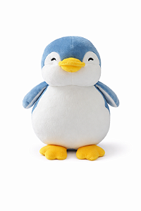 PELUCIA ANTIALERGICA  DE PINGUIM 23 CM AZUL MINISO