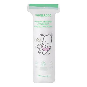 Discos De Algodão Hidrófilo Redondos Pochacco Miniso 100 Unidades